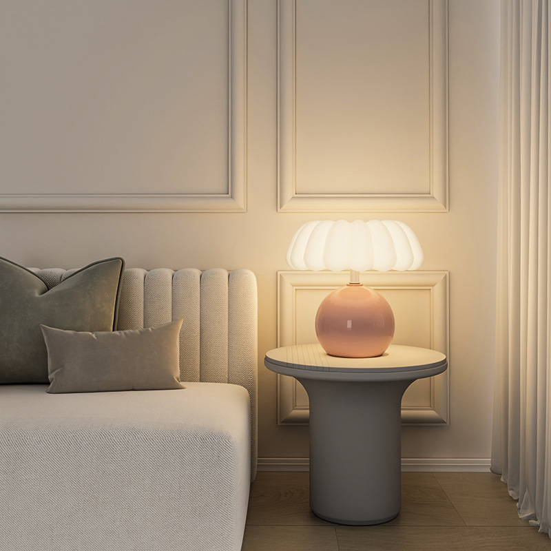 Cream Style Bedside Table Lamp - Mushroom Table Lamp recensie en prijs