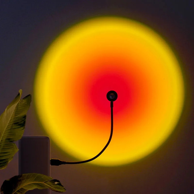 1-4pcs Sunset Lamp LED Rainbow - Sunset Lamp Projection recensie en prijs