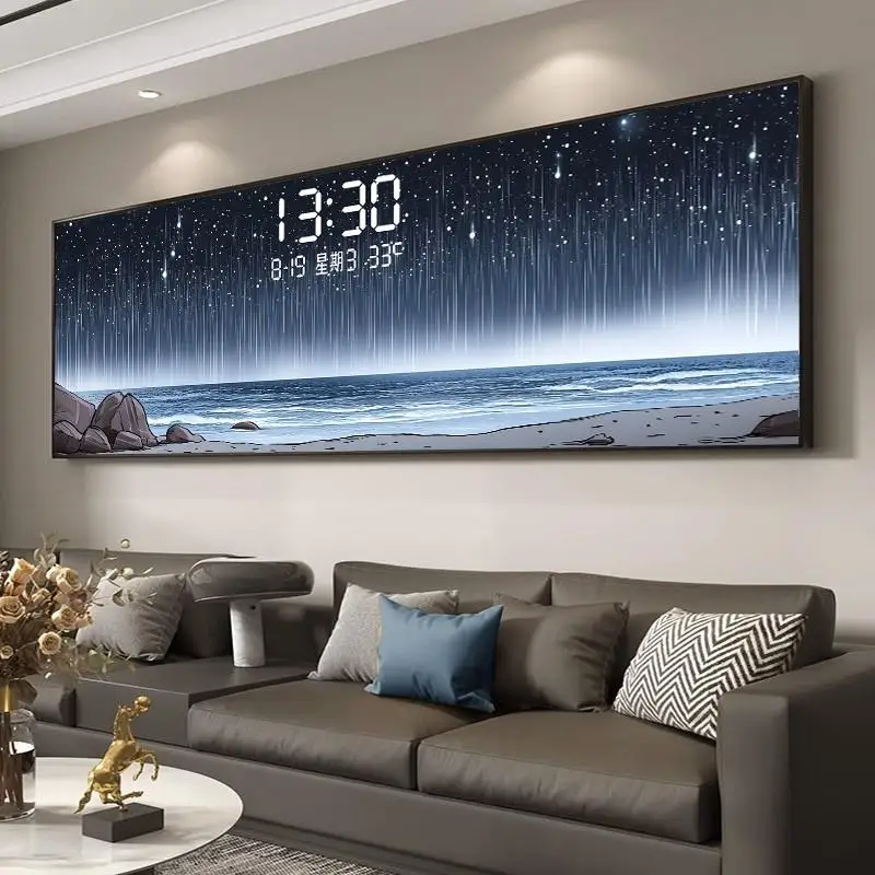 Temperature Date Wall Clock Lu - Lighting Home Decor Wall Clocks recensie en prijs