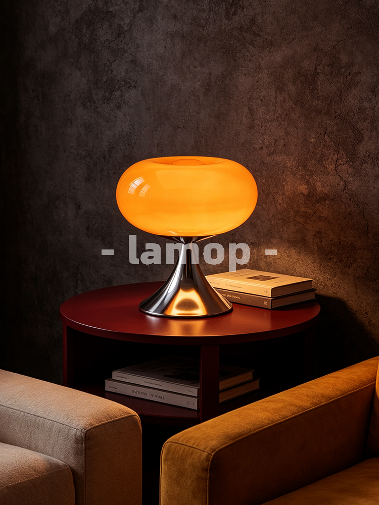 Murano Glass Gloss Orange Donu - Lighting Decor For Bedroom recensie en prijs