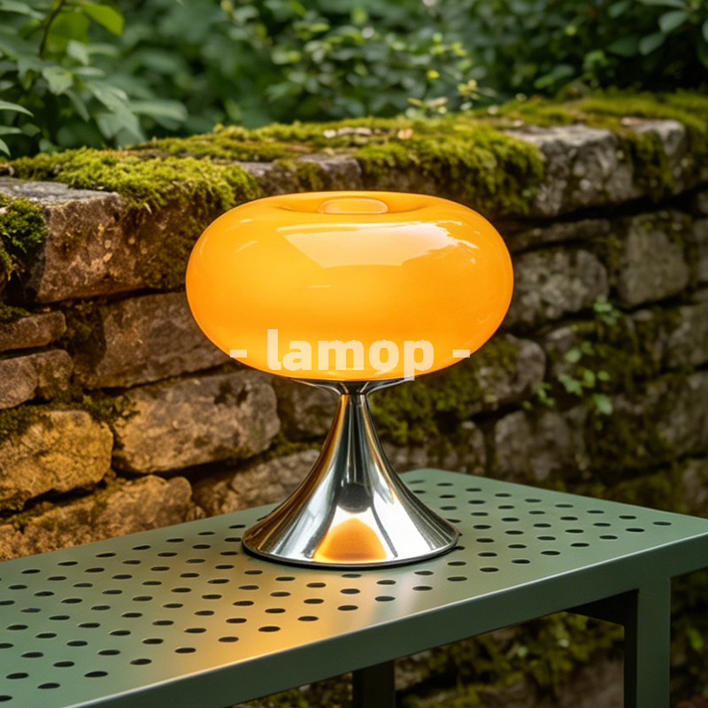 Murano Glass Gloss Orange Donu - Lighting Decor For Bedroom recensie en prijs