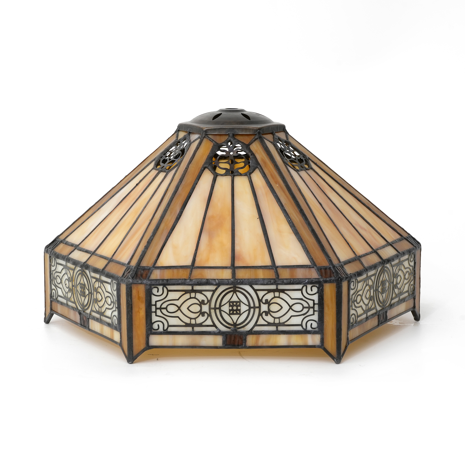 Vintage Hexagon Glass Lampshad - Geometric Lamp Shade recensie en prijs