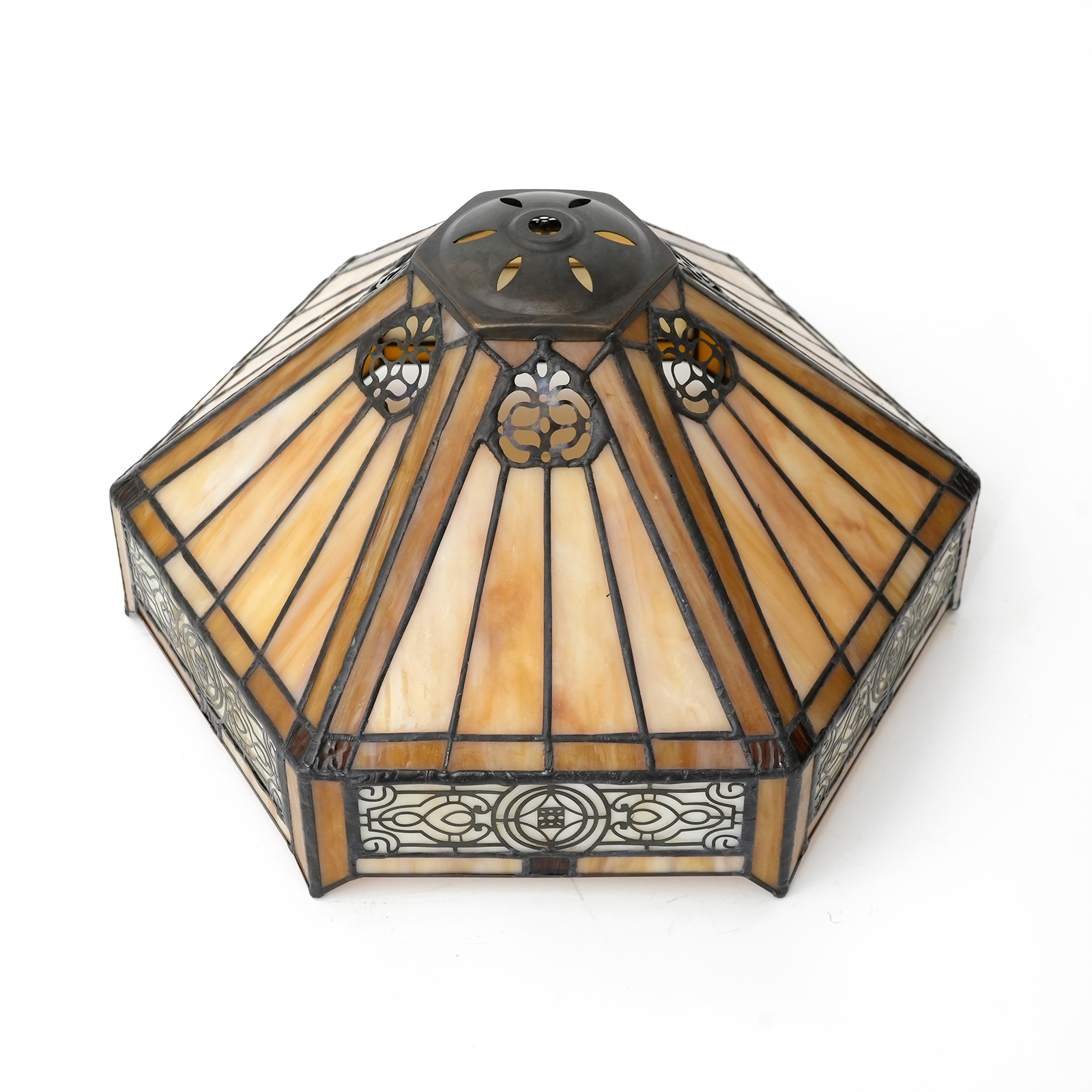 Vintage Hexagon Glass Lampshad - Geometric Lamp Shade recensie en prijs