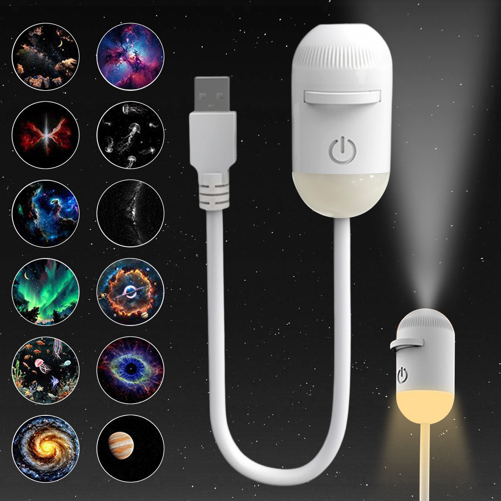 2-in-1 Galaxy Projector Night  - Lighting Decor Room recensie en prijs