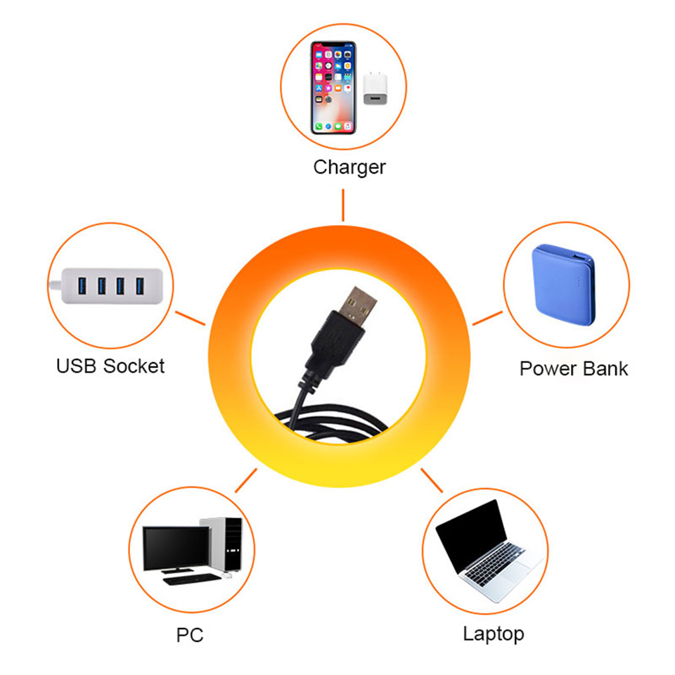 1x USB Sunset Lamp LED Rainbow - Sunset Lamp Projection recensie en prijs