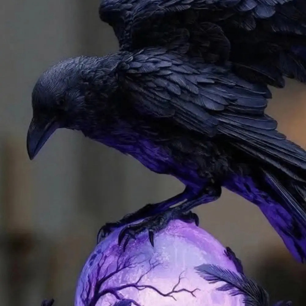 Creative Gothic Raven LED Lamp - Unique Lighting Decor recensie en prijs