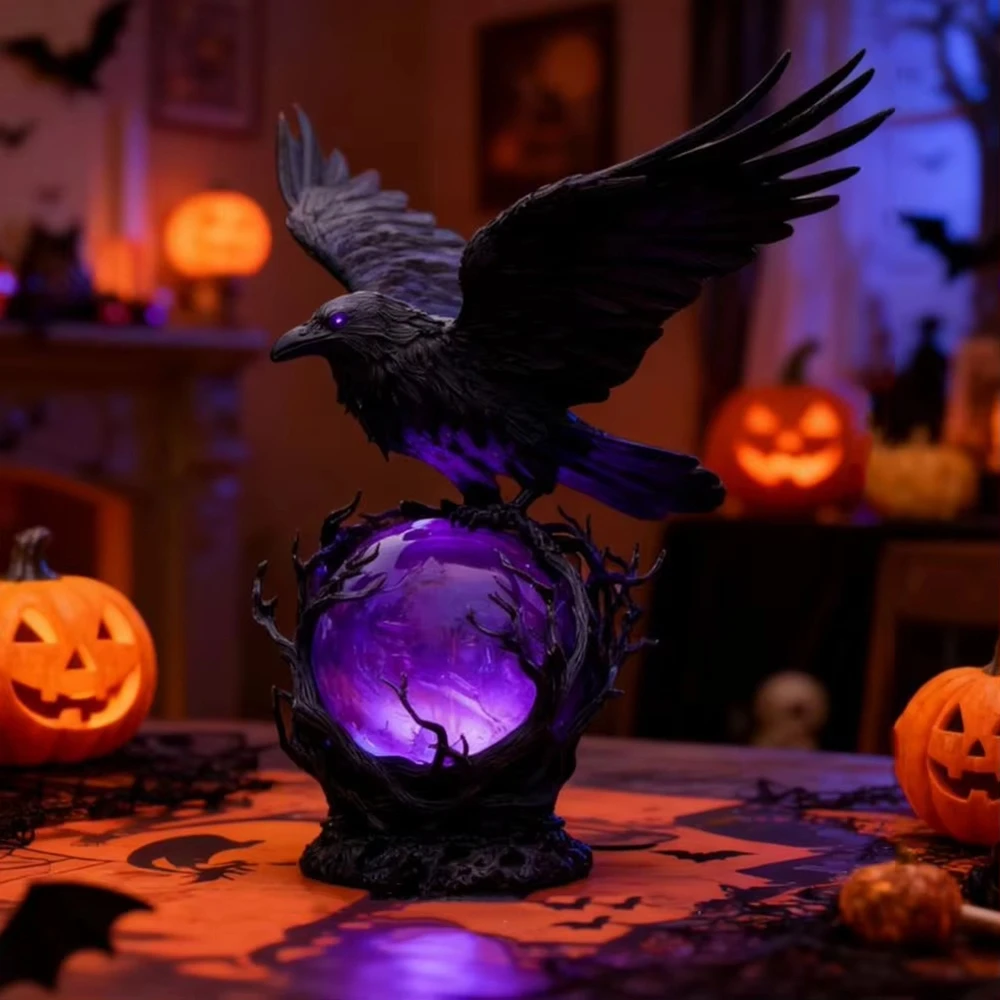 Creative Gothic Raven LED Lamp - Unique Lighting Decor recensie en prijs