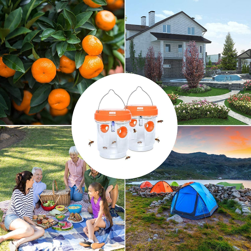 Solar Wasp Traps Hanging Yello - Lighting Jockey recensie en prijs