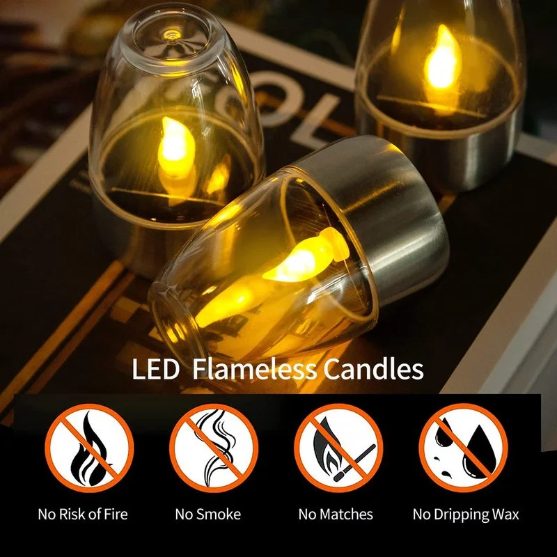 LED Solar Candles Light Flamel - Outdoor Lighting Wedding Decor recensie en prijs