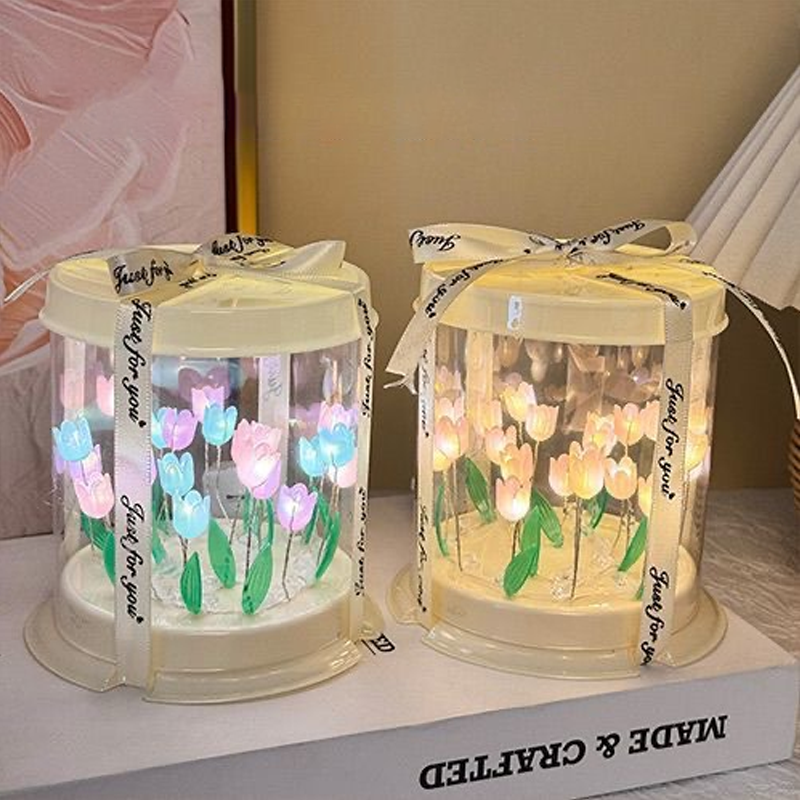 DIY Tulip Lamp Simulation Flow - Lighting Decor For Bedroom recensie en prijs