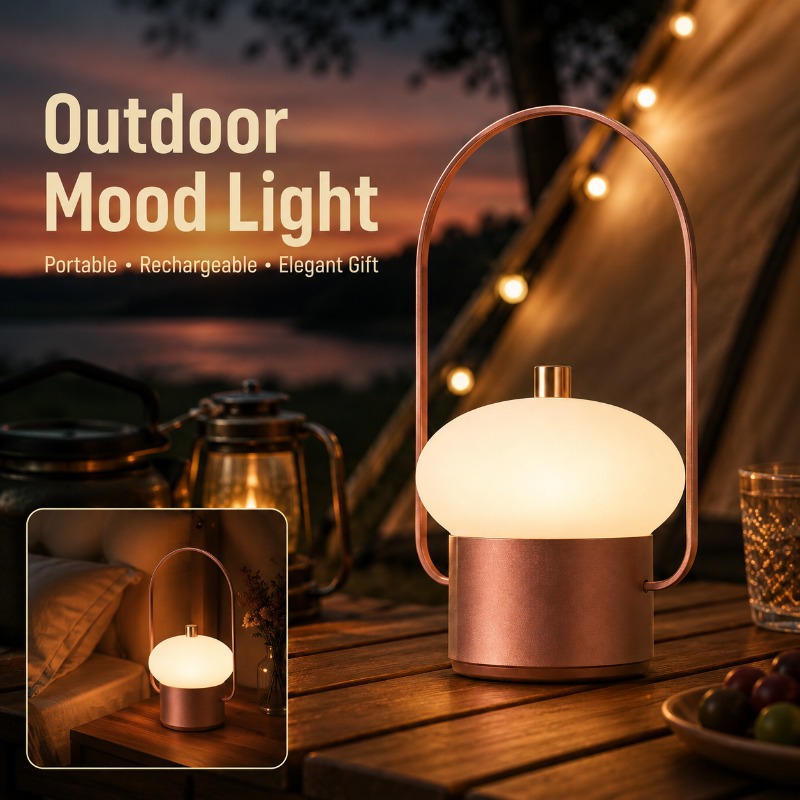 Rechargeable Portable Mushroom - Mushroom Table Lamp recensie en prijs