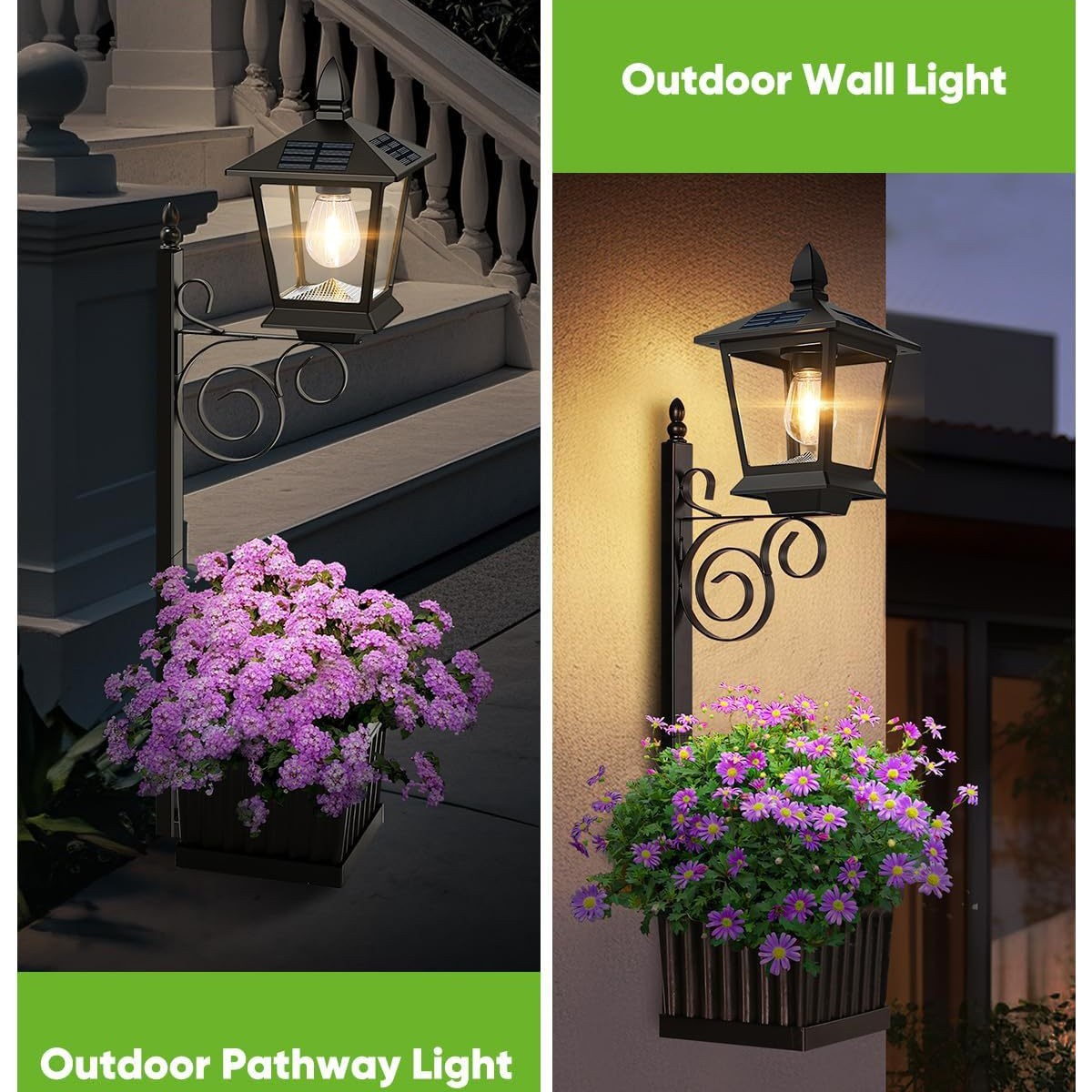 2 in 1 Solar Planter Lamp Wate - Garden Lighting Decor recensie en prijs