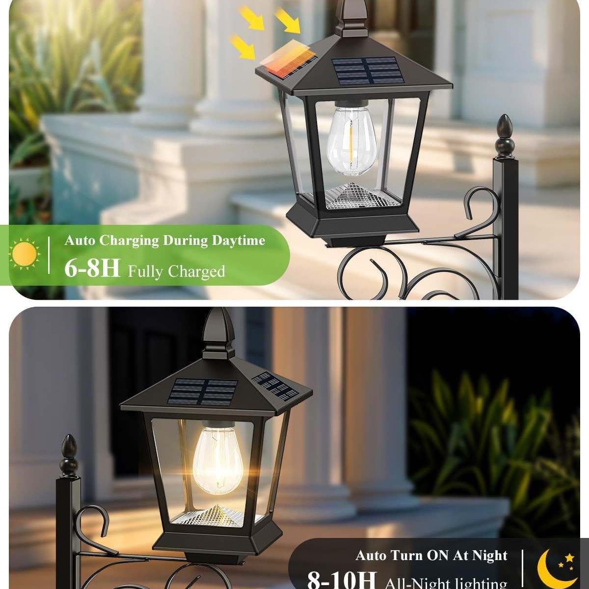 2 in 1 Solar Planter Lamp Wate - Garden Lighting Decor recensie en prijs