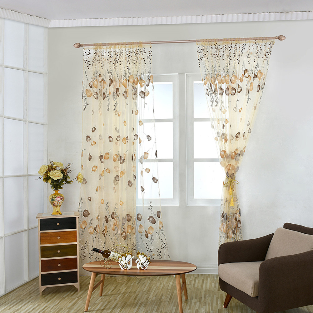 100x200cm Tulip Voile Curtains - Kitchen Decor Lighting recensie en prijs