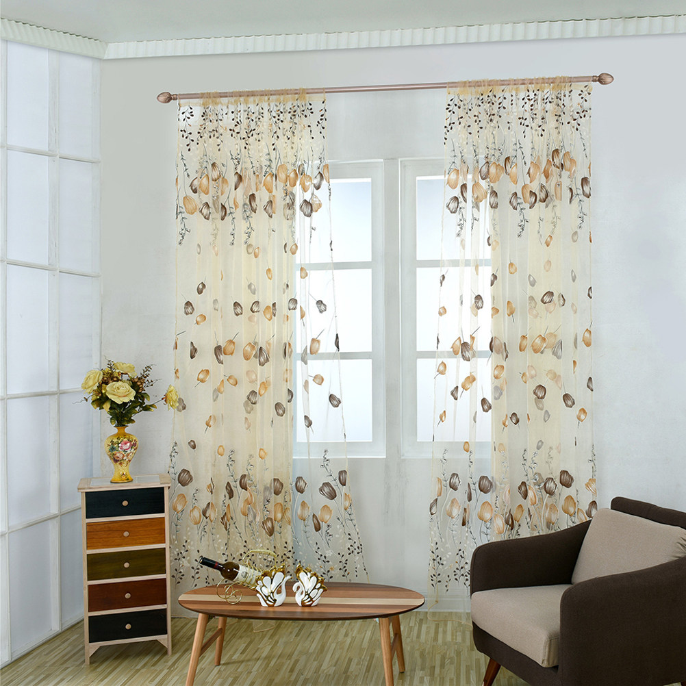 100x200cm Tulip Voile Curtains - Kitchen Decor Lighting recensie en prijs