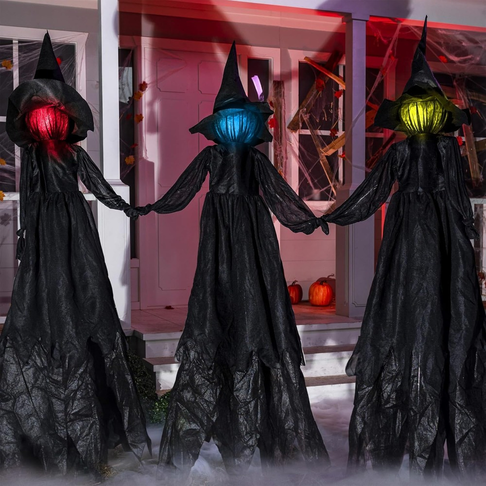 3 Pack 51'' Halloween Witch De - Decor Lighting Pack recensie en prijs