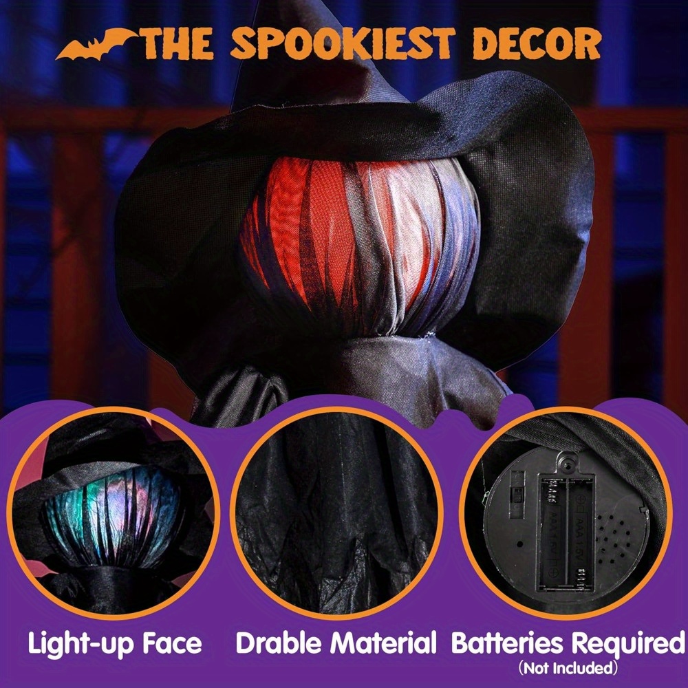 3 Pack 51'' Halloween Witch De - Decor Lighting Pack recensie en prijs