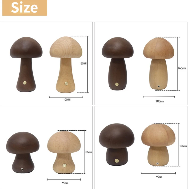 Cute Mushroom LED Night Light  - Mushroom Table Lamp recensie en prijs