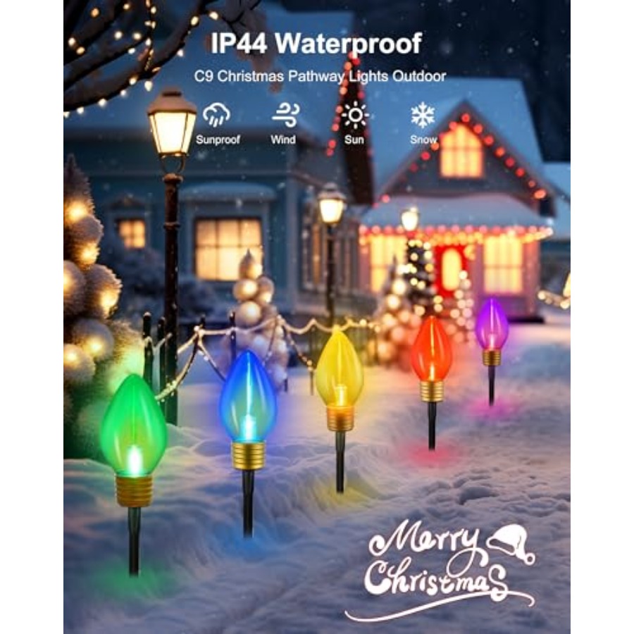 10 Lights Jumbo C9 Pathway Chr - Decor Lighting Pack recensie en prijs