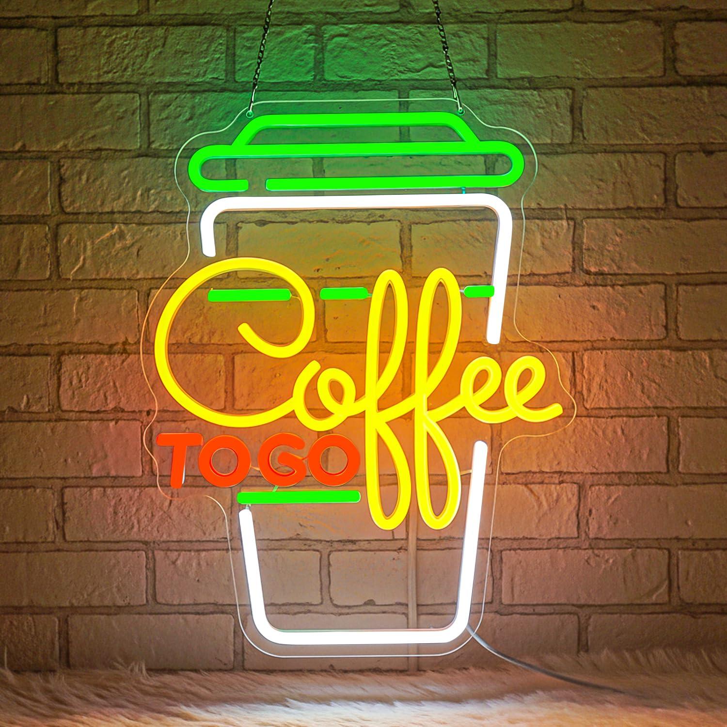 Coffee Neon Sign USB Dimmable  - Kitchen Decor Lighting recensie en prijs