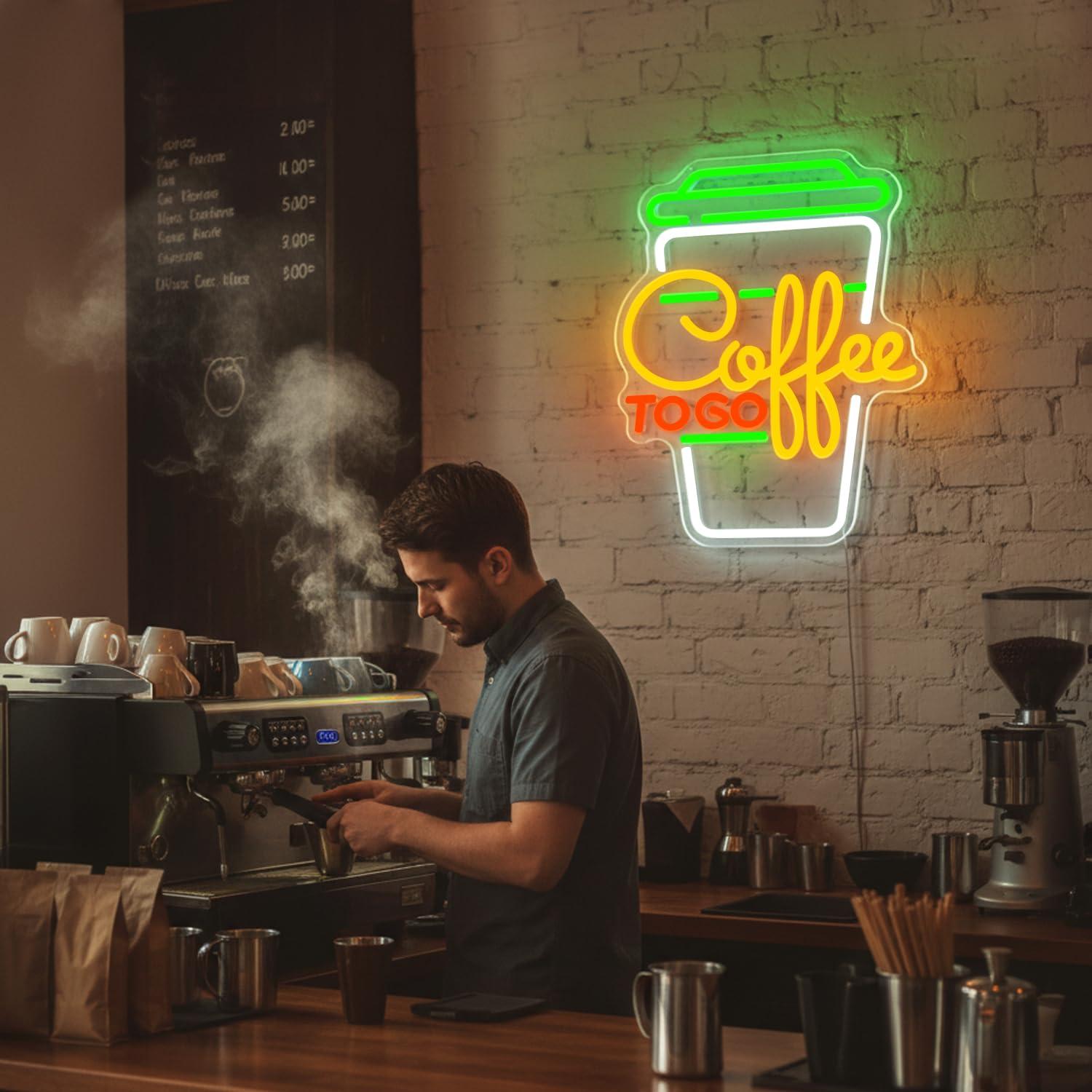 Coffee Neon Sign USB Dimmable  - Kitchen Decor Lighting recensie en prijs