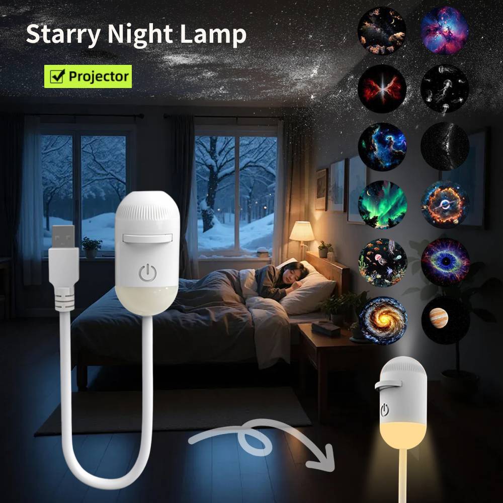 Mini Galaxy Star Projector Nig - Lighting Decor For Bedroom recensie en prijs