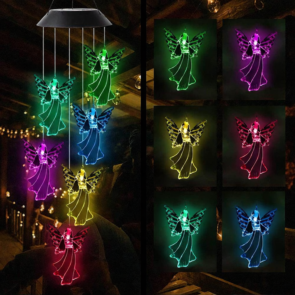 Solar Wind Chime Light Humming - Outdoor Lighting Decor Ideas recensie en prijs