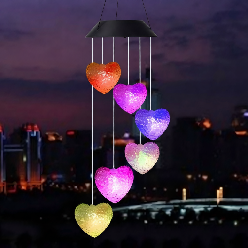 Solar Wind Chime Light Humming - Outdoor Lighting Decor Ideas recensie en prijs