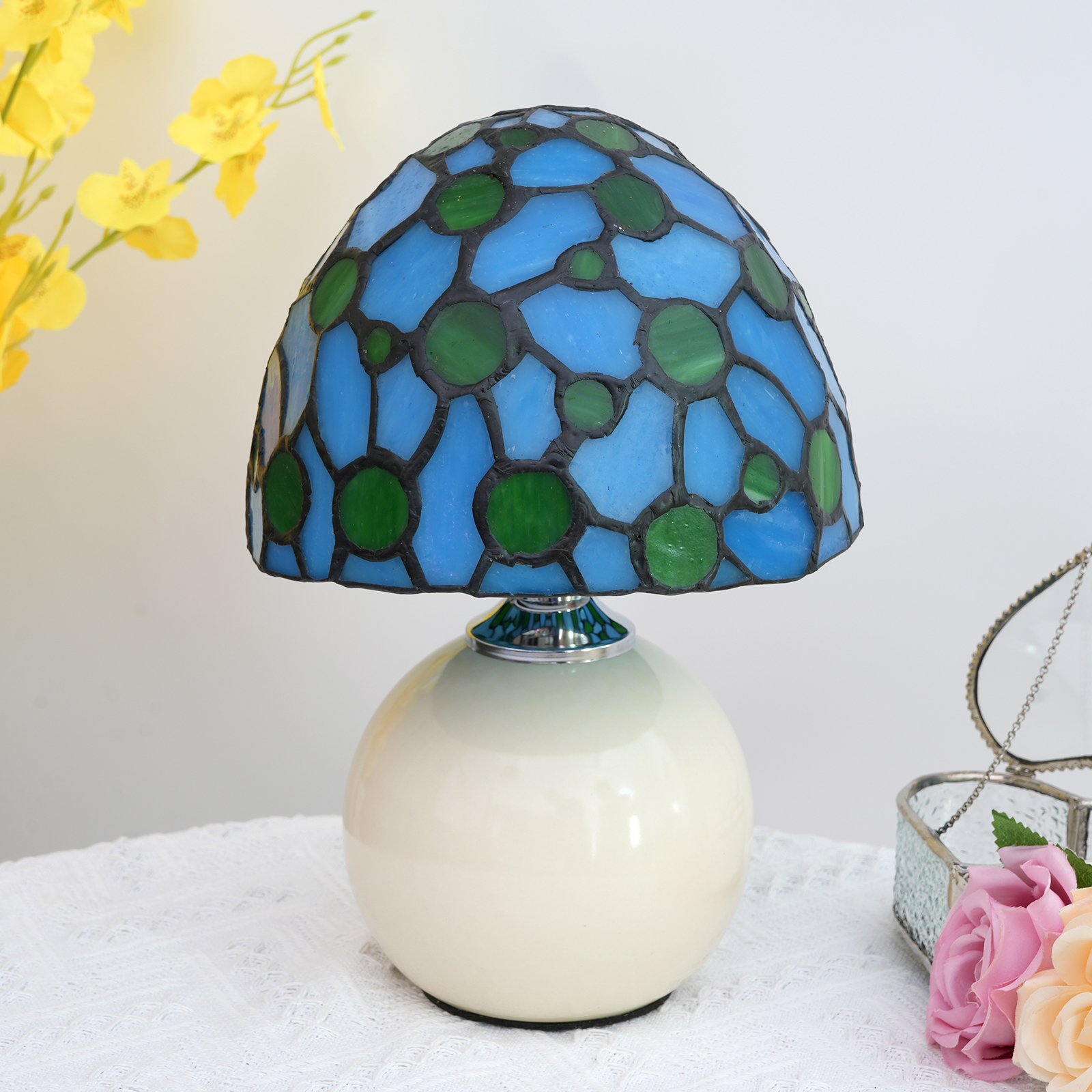 Creative glass Mushroom Style  - Mushroom Table Lamp recensie en prijs