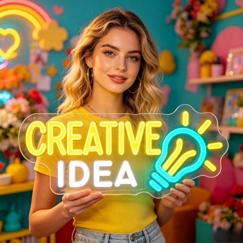 Creative Idea LED Neon Light D - Outdoor Lighting Decor Ideas recensie en prijs