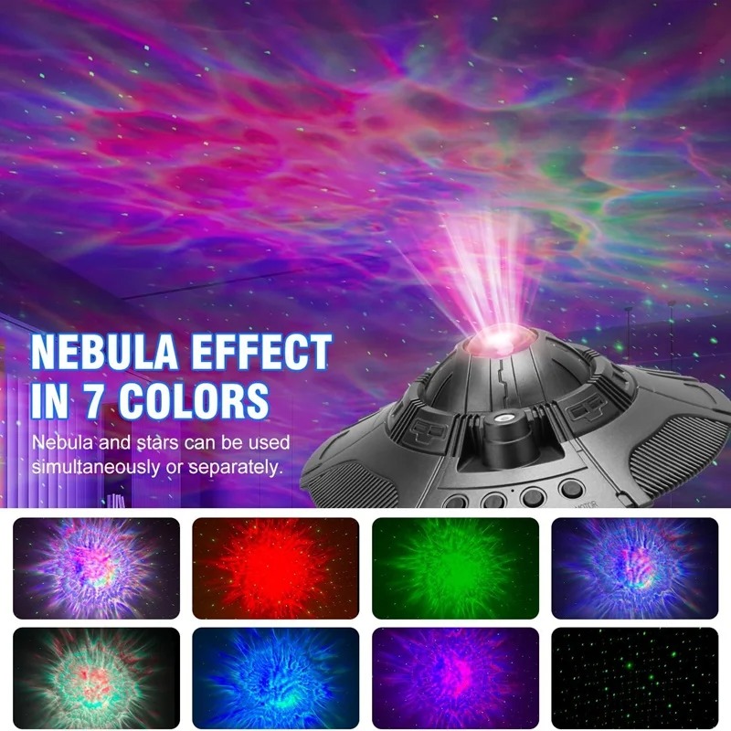 Night Light UFO LED Star Proje - Sunset Lamp Projection recensie en prijs