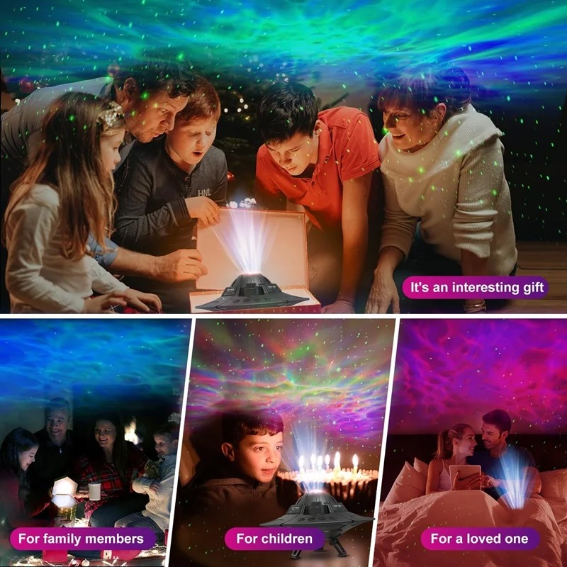 Night Light UFO LED Star Proje - Sunset Lamp Projection recensie en prijs