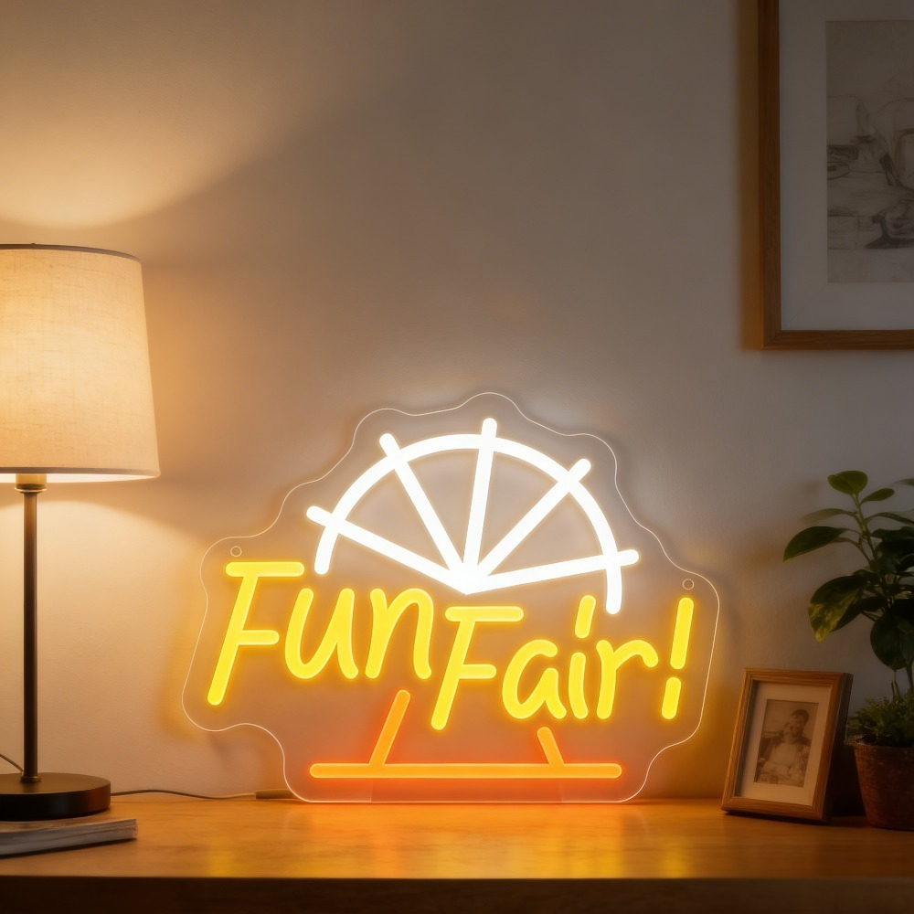 Fun Fair LED Neon Light for Wa - Outdoor Lighting Decor Ideas recensie en prijs