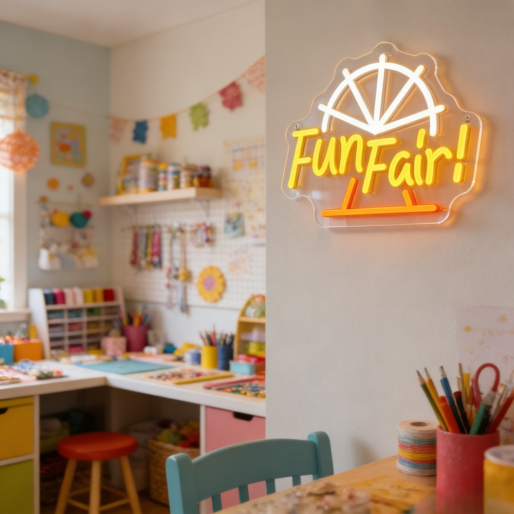 Fun Fair LED Neon Light for Wa - Outdoor Lighting Decor Ideas recensie en prijs