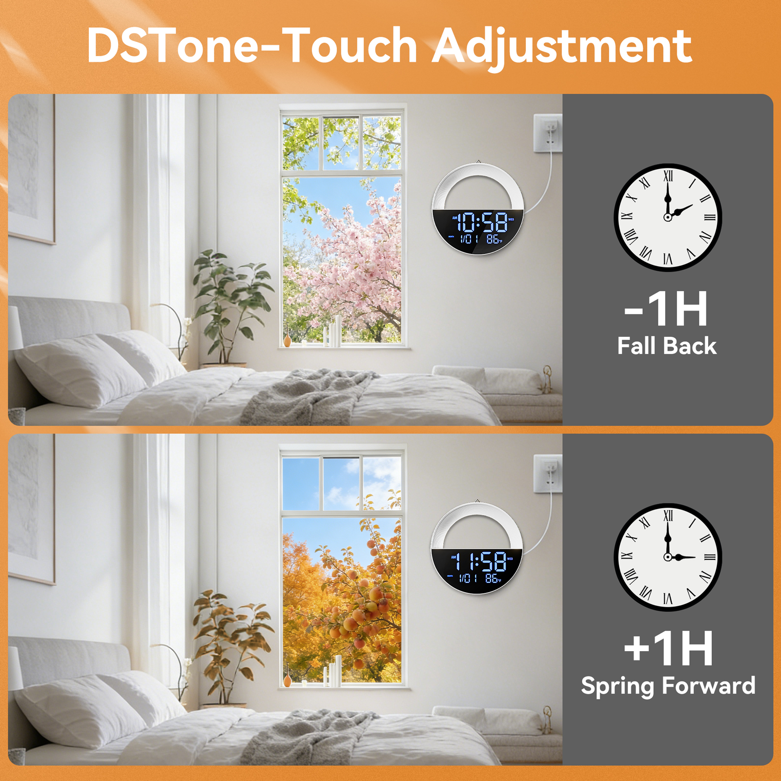 LED Digital Clock with Remote  - Lighting Home Decor Wall Clocks recensie en prijs
