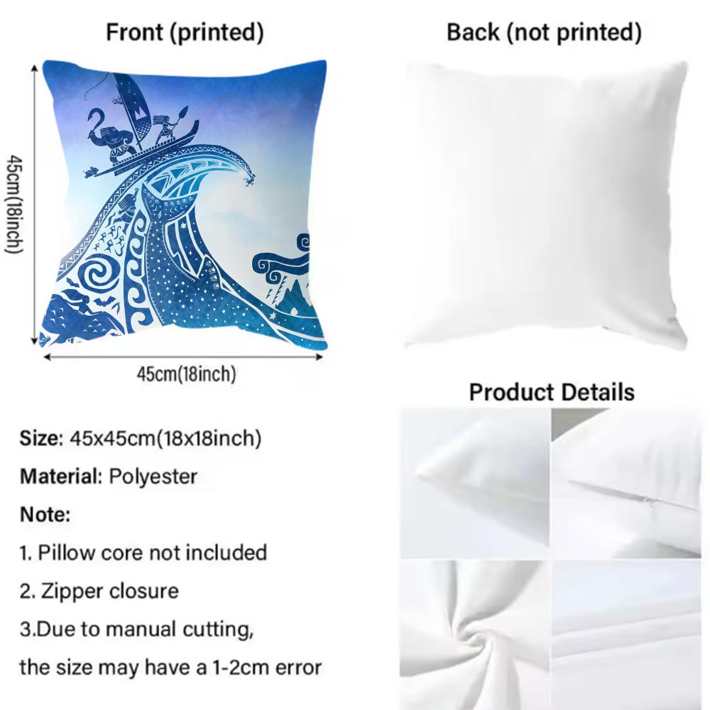 Light blue ocean ripple Cushio - Lighting Decor And Beyond recensie en prijs