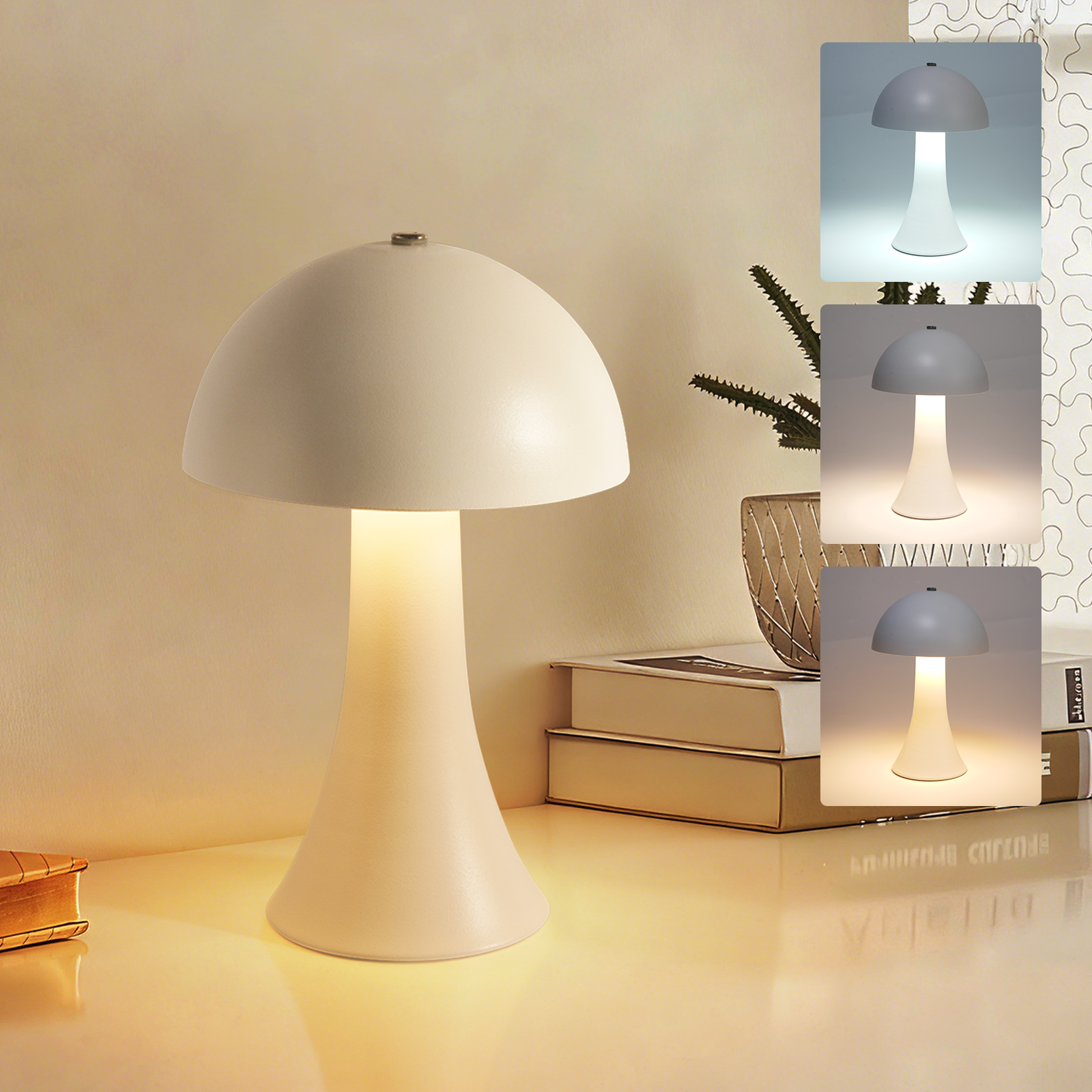 Rechargeable New LED Table Lam - Mushroom Table Lamp recensie en prijs