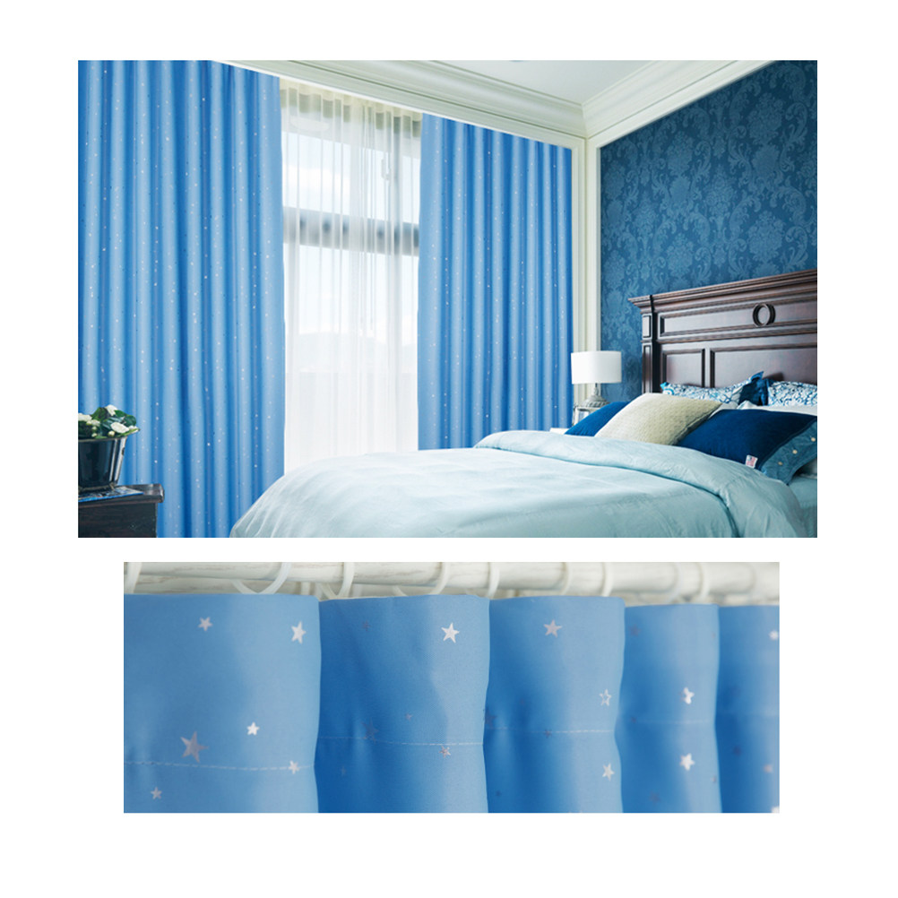 100x135cm Sky Blue Blackout Wi - Kitchen Decor Lighting recensie en prijs