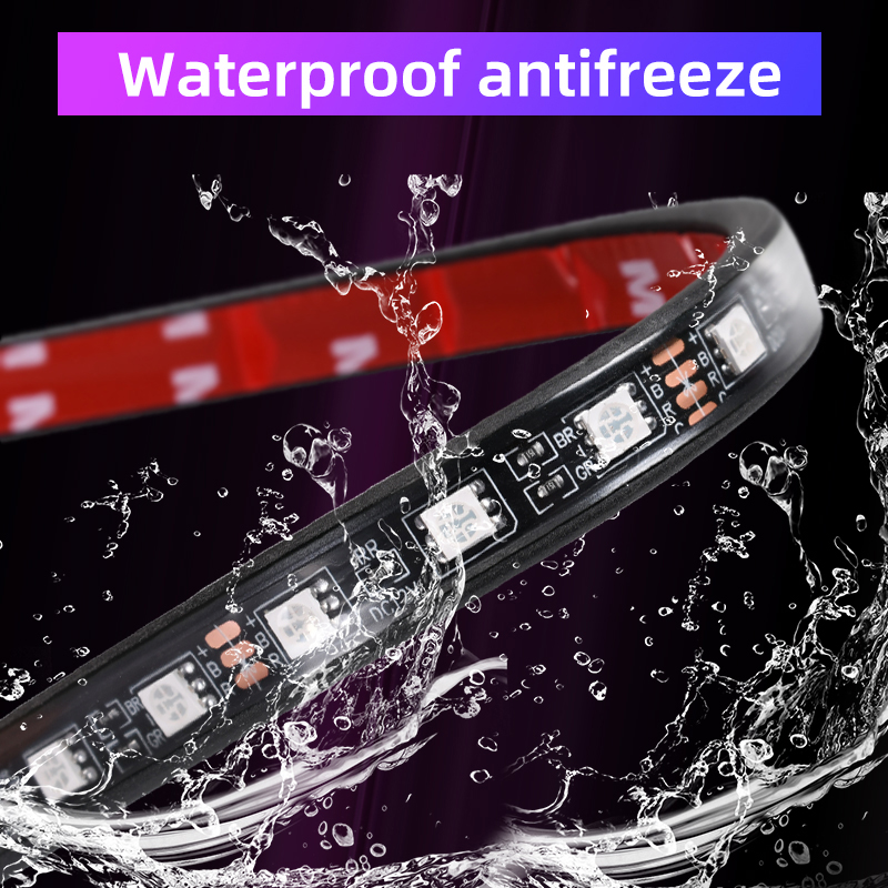 APP LED Motorcycle Car Atmosph - Lighting Bolt Decor recensie en prijs