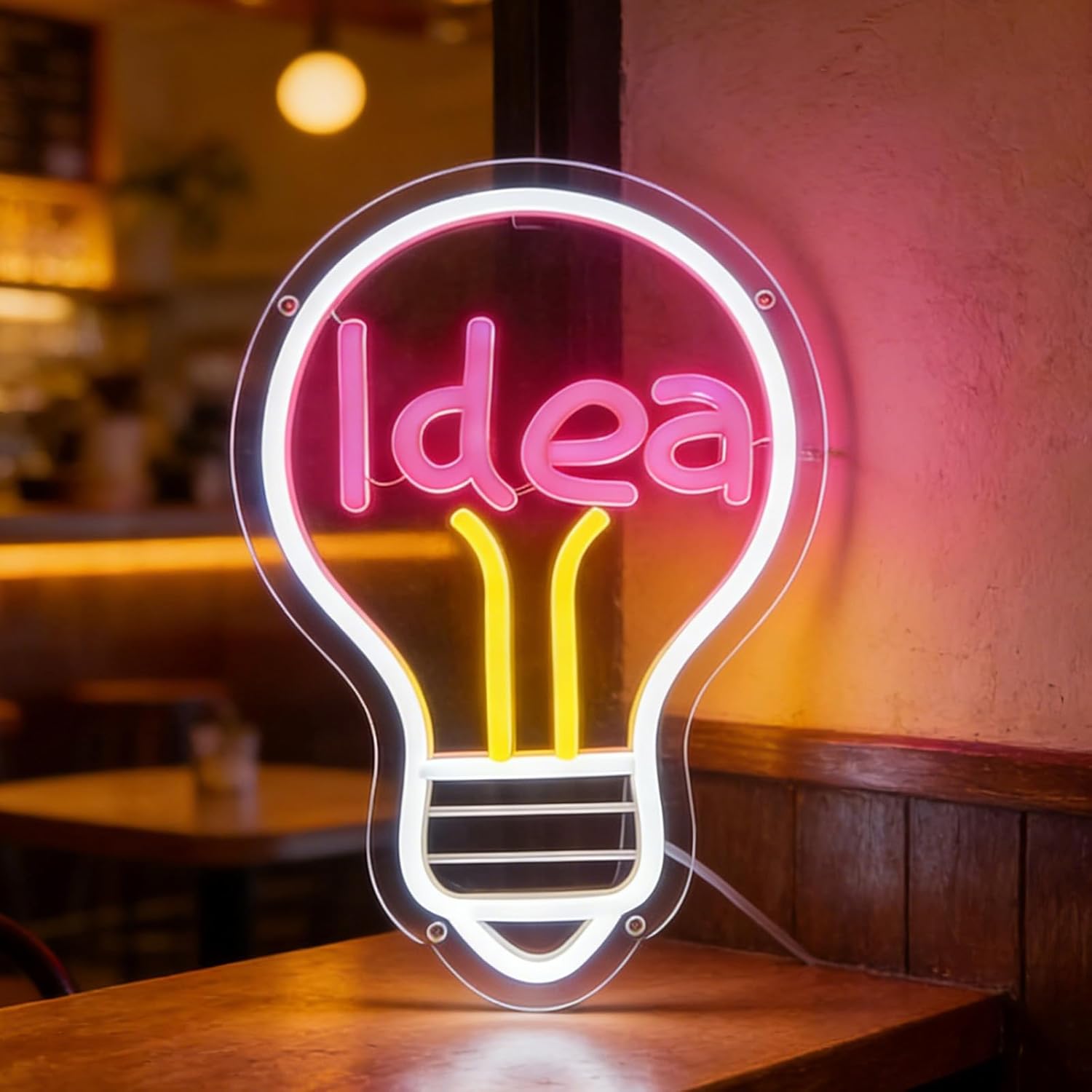 Idea Neon Sign USB Powered LED - Outdoor Lighting Decor Ideas recensie en prijs