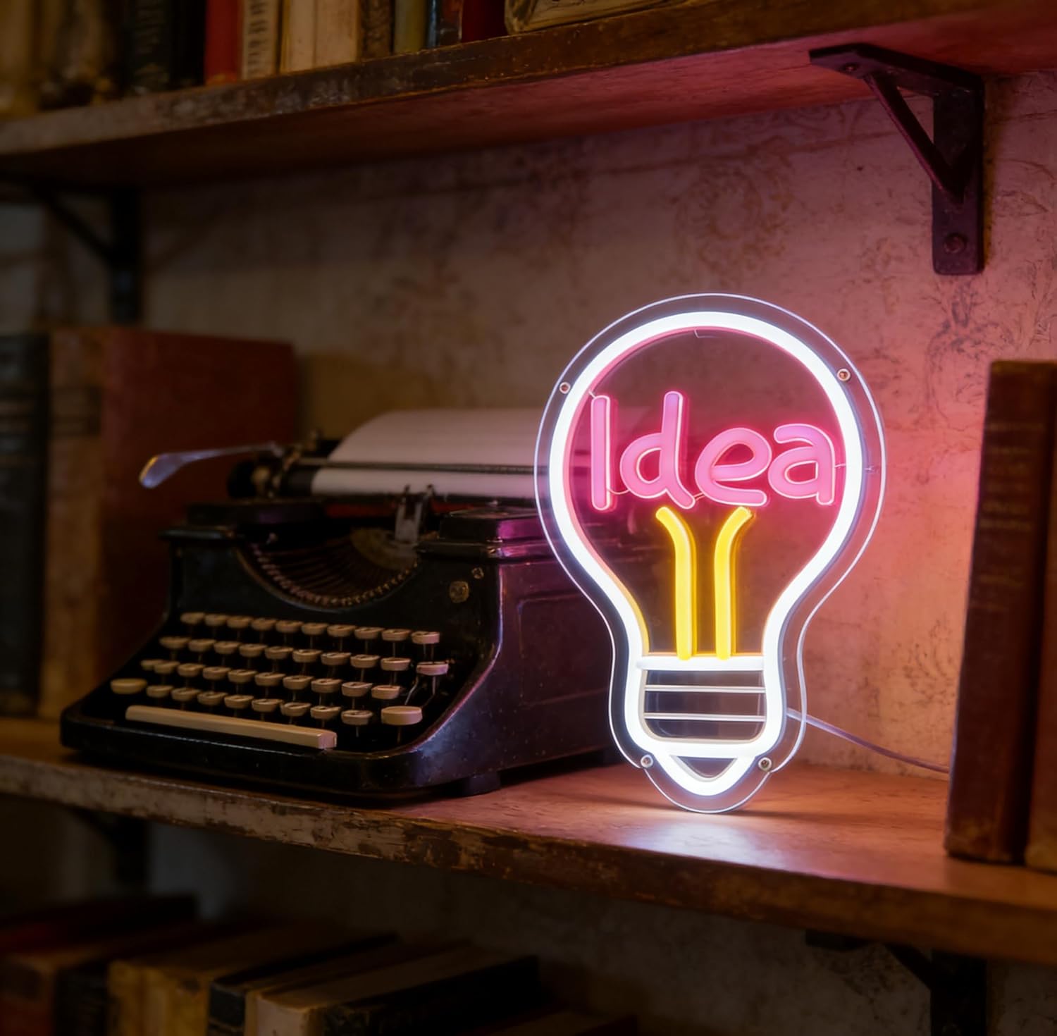 Idea Neon Sign USB Powered LED - Outdoor Lighting Decor Ideas recensie en prijs
