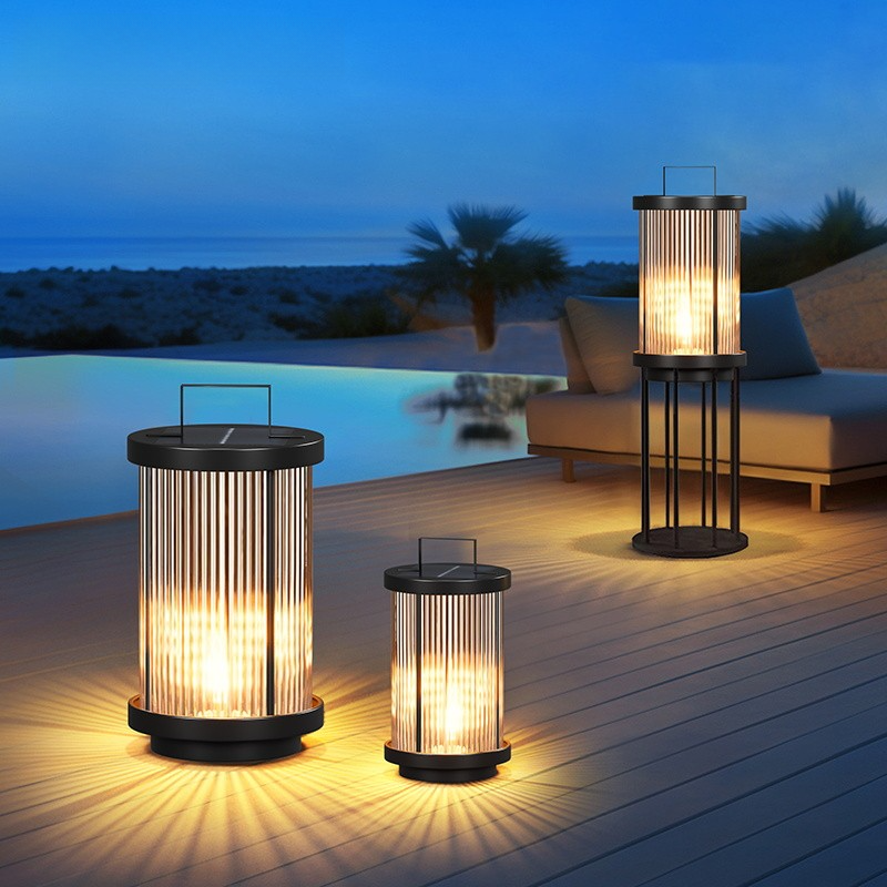 New Solar-Powered Courtyard La - Garden Lighting Decor recensie en prijs