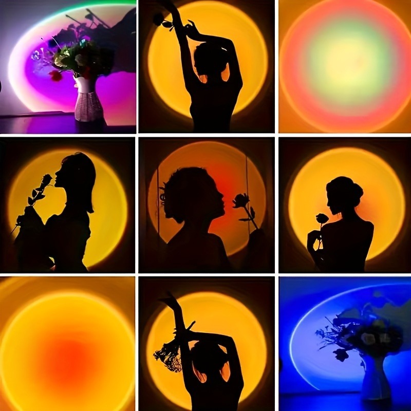 1pc Vibrant Sunset Projection  - Sunset Lamp Projection recensie en prijs