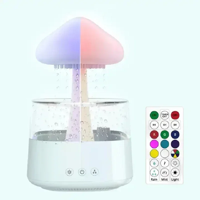 Cloud And Raindrop Humidifier  - Mushroom Table Lamp recensie en prijs