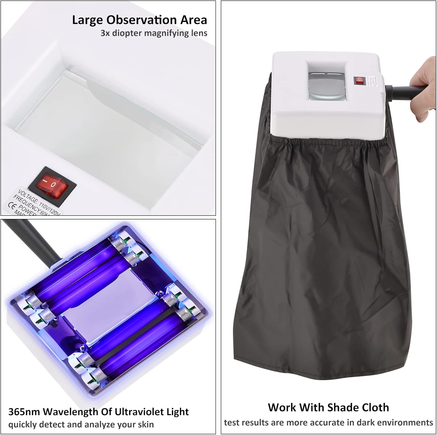 Woods Lamp Skin Analyzer,Magni - Lighting Jockey recensie en prijs