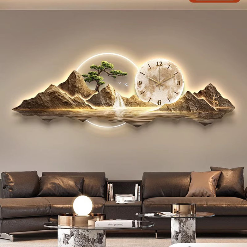 Living Room Wall Clocks Art Mu - Lighting Home Decor Wall Clocks recensie en prijs