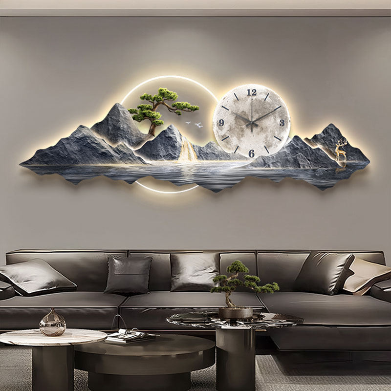 Living Room Wall Clocks Art Mu - Lighting Home Decor Wall Clocks recensie en prijs