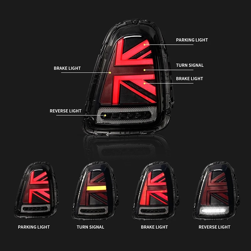 2PCS Full LED Tail Lights For  - Union Lighting & Decor Reviews recensie en prijs