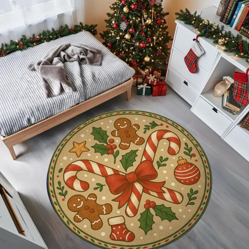 3D Christmas Village Rug Winte - Outdoor Lighting Decor Ideas recensie en prijs