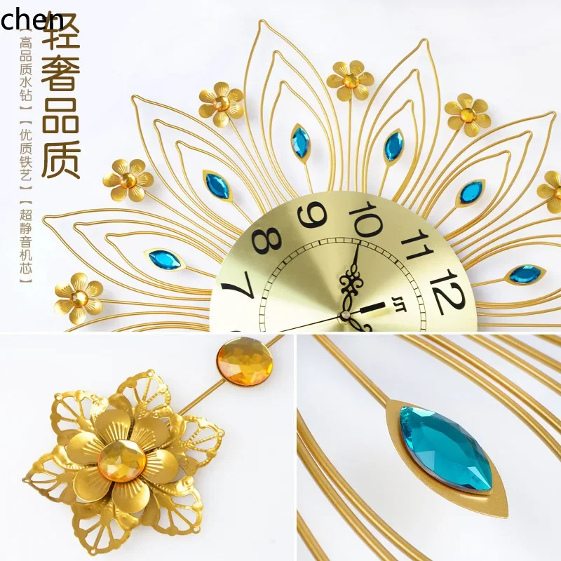 TQH-i7.7 European-style light  - Lighting Home Decor Wall Clocks recensie en prijs